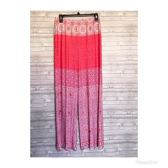 Pants - 4 for $25 boho polizzo wide leg pant